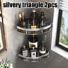 No Drill Wall Mounted Bathroom Corner Shelf 14