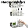 No Drill Wall Mounted Bathroom Corner Shelf 21
