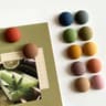 Cartoon Round Fridge Magnet Set 7