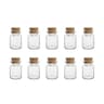 Mini Glass Vials With Cork Stoppers 12