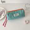 Color Block Checkered Cosmetic Storage Bag 8