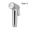 Stainless Steel Handheld Bidet Sprayer Head Self Cleaning 15