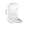 Wall Mounted Soap Bottle Holder Rack 8