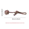 Durable Knot Rope Chew Toy For Pets 10