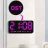 Voice Control Large LED Wall Clock 10