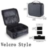 Large Waterproof Travel Makeup Bag With Brush Storage 9