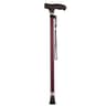 Retractable NonSlip Aluminum Walking Cane With LED Light 11