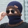 Winter Fleece Beanie Scarf Set For Cold Weather 11