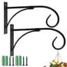 Decorative Iron Hanging Plant Hook Set 8