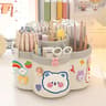 360 Rotating MultiCompartment Desk Organizer Caddy 8