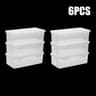 Transparent Plastic Pencil Storage Box 136pcs Set 7