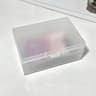 Frosted Transparent Desktop Stationery Storage Box Organizer 15