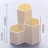 Modern White And Mint Green Multifunctional Desktop Organizer Box 8
