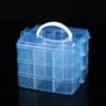 3 Layer 18 Grid Portable Storage Organizer Box 8