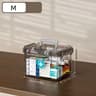 Clear Medicine Organizer Storage Box With Tray 7