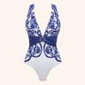 2024 Vintage Pattern OnePiece Swimsuit For Women 10