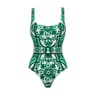 2024 Vintage Pattern OnePiece Swimsuit For Women 15