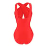 CPUTAN Vintage Ruched Plus Size OnePiece Tummy Control Swimsuit 1