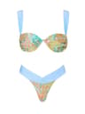 2025 Trend Triangle Striped Micro Bikini Set Women Sexy Swimwear 14