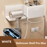 WallMounted Hair Dryer And Straightener Holder Organizer 17