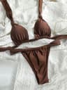 Womens High Cut String Bikini Set 11