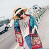 Twill Cotton Large Beach Pareo Wrap 16