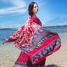 Twill Cotton Large Beach Pareo Wrap 10