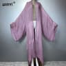 Boho Maxi Kimono Beach Cardigan Dress 6