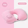 Inflatable UShaped Travel Neck Pillow Portable Comfort Cushion 14