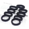 20PCS High Elastic Jacquard Hair Ties 10