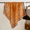 Floral Print Cotton Bandana Scarf 15