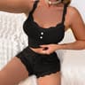 Women Summer Pajama Set With Sexy Lounge Top And Trousers 11