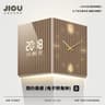 Modern DualSided Corner Wall Clock 14