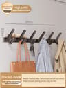 No Drill Aluminum Wall And Door Hook 18