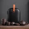 Portable Purple Sand Gaiwan Tea Set For Travel 11