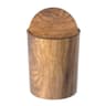 Imitation Wood Trash Can With Swing Lid 8