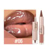 Black Brown DoubleHead Lip Liner And Gloss Set 19