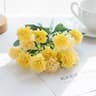 5 Forks 15 Heads Small Artificial Carnation Flowers For Decor 12
