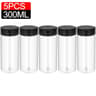 Clear Plastic Spice And Condiment Storage Jars 24