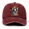Cute Cow Print Adjustable Baseball Cap 5