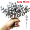 Artificial Red Holly Berry Stems For Christmas Tree And Wreath Decor 17