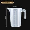 Clear Graduated Plastic Measuring Cup With Lid Large Mixing Beaker 21