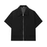 MUJER Cropped Varsity Jacket Women Zipper Casual Short Coat 14