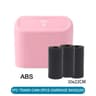 Mini Leakproof Car Trash Can With Lid 16