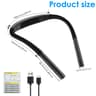 LED Neck Reading Light Rechargeable Bendable Book Light 7