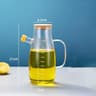 Glass Oil Dispenser Bottle With Handle And Scale 12