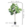Artificial Olive Tree With Pot For Home Decor 8