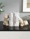 Cute Bear Bookend Figurine Decor 6