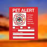 Pet Alert Emergency Window Sticker Set 14