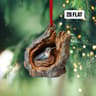 Cute Woodland Animal Acrylic Christmas Ornaments 6